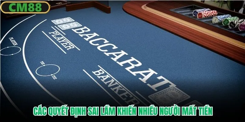 Các quyết định sai lầm khiến nhiều người mất tiền